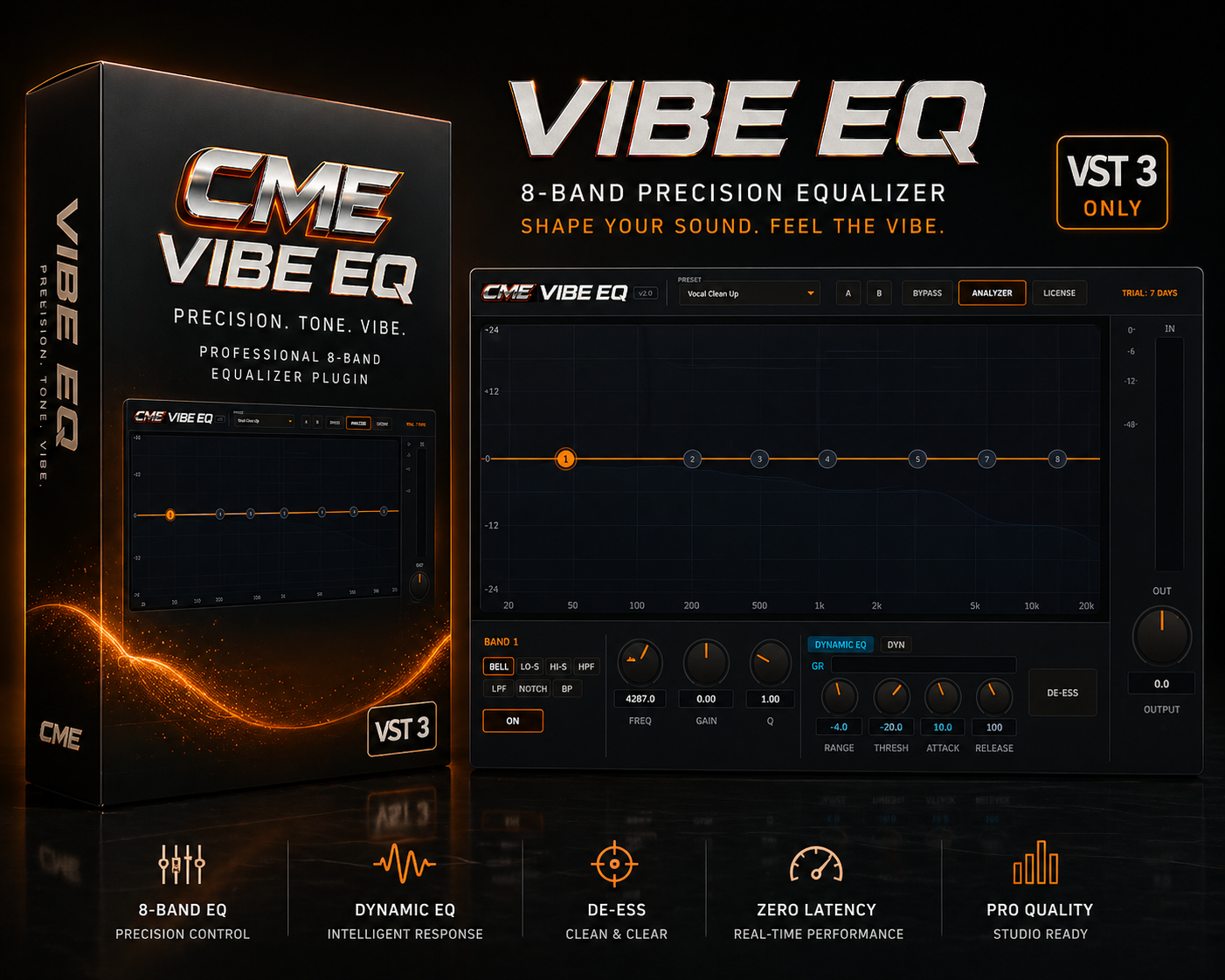 VIBE EQ Dynamic Tone Shaper