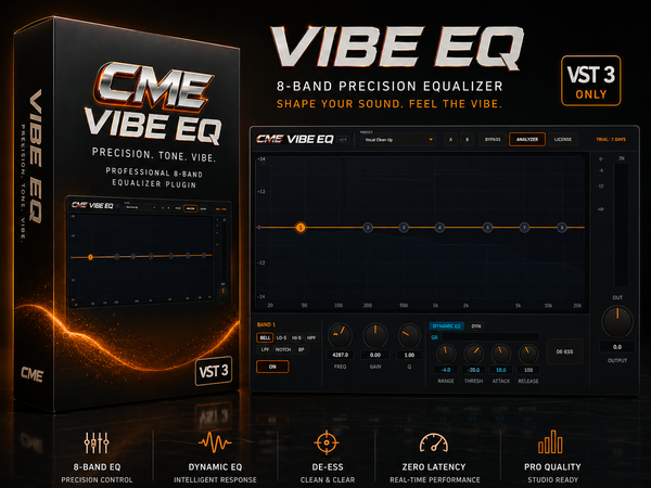 VIBE EQ — Dynamic Tone Shaper