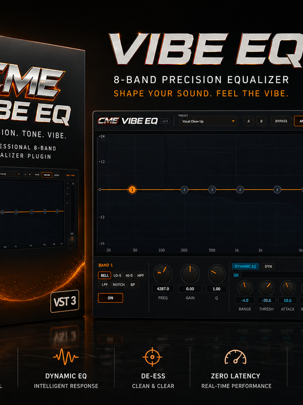 VIBE EQ Dynamic Tone Shaper ( VST3 )