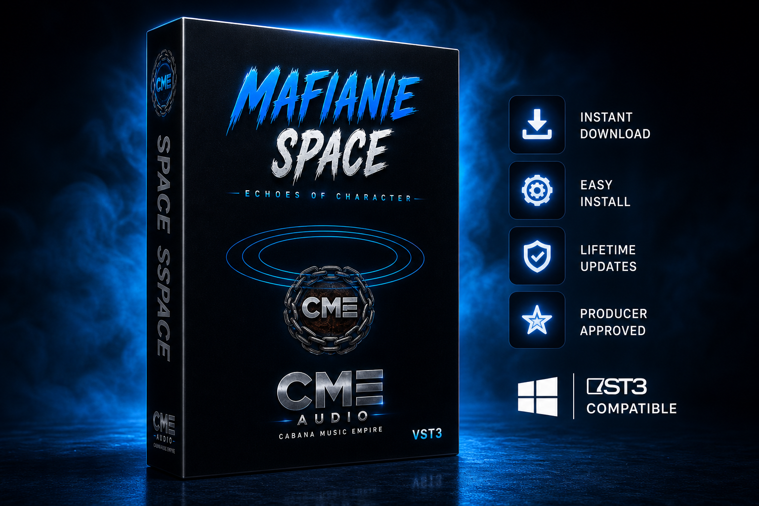 Mafianie Space Cinematic Reverb & Delay Plugin (VST3) Echoes of Character